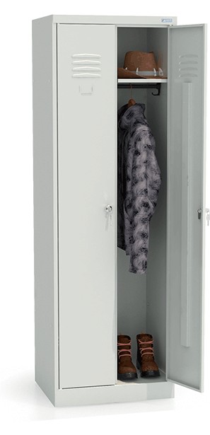 Шкаф для одежды Metall Zavod ШР (1850) 22-600 185х60х49,5см