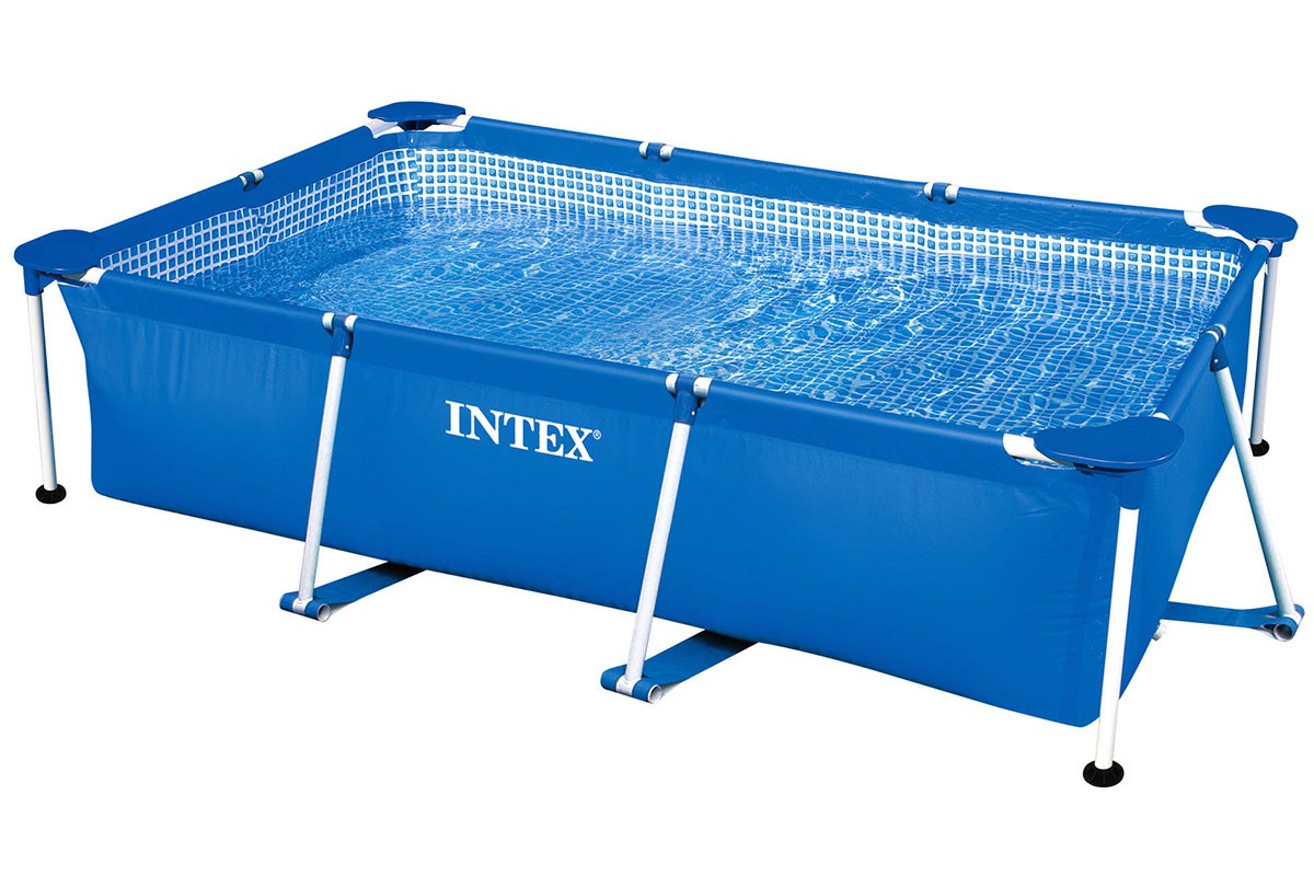 Купить Каркасный бассейн прямоугольный 260х160х65см Intex Rectangular Frame 28271,