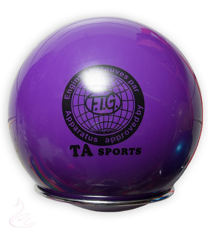 фото Мяч для художественной гимнастики indigo d=15 см фиолетовый