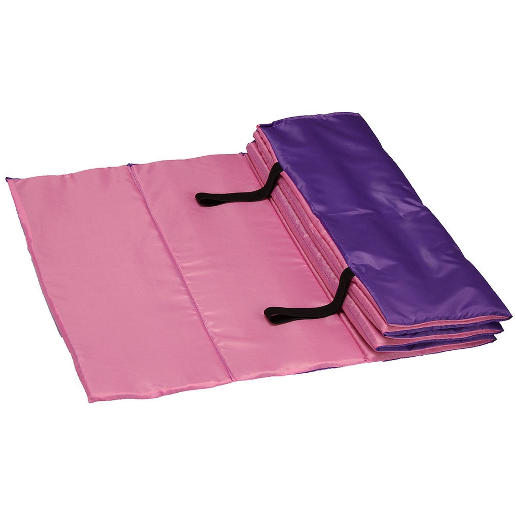 фото Коврик гимнастический indigo полиэстер, стенофон sm-042-pv розово-фиолетовый