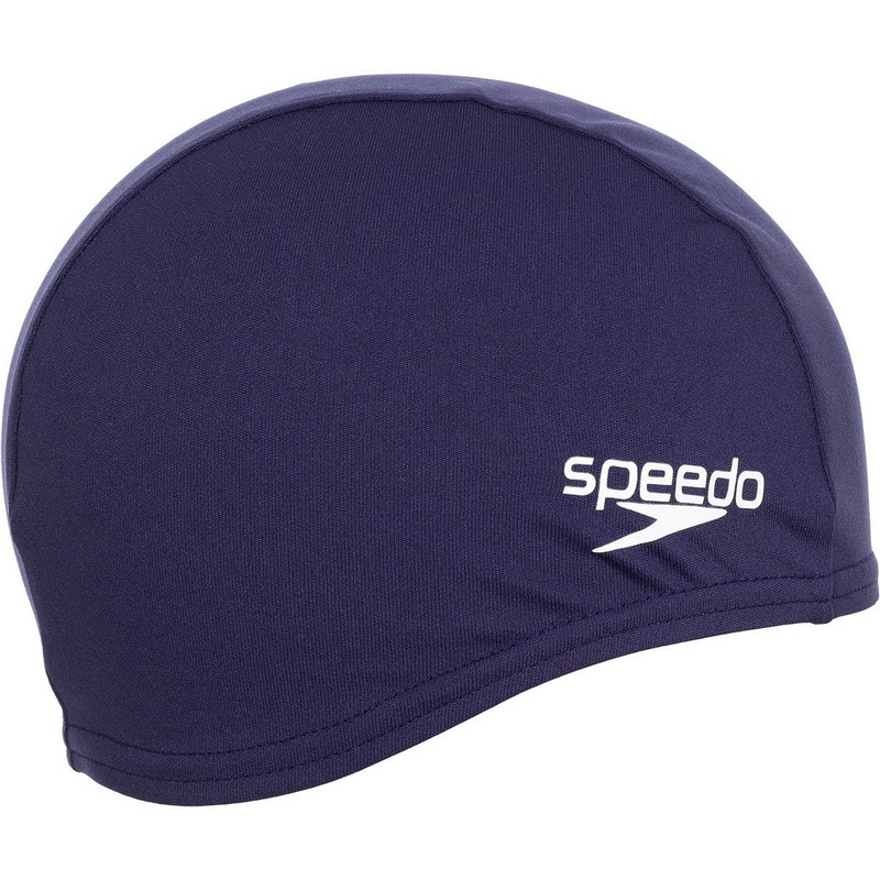 фото Шапочка для плавания speedo polyester cap 8-710080002 темно-синий