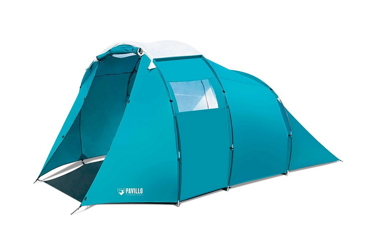 фото Палатка family dome 4 bestway 4-местная, (305+95)х255х180см 68092