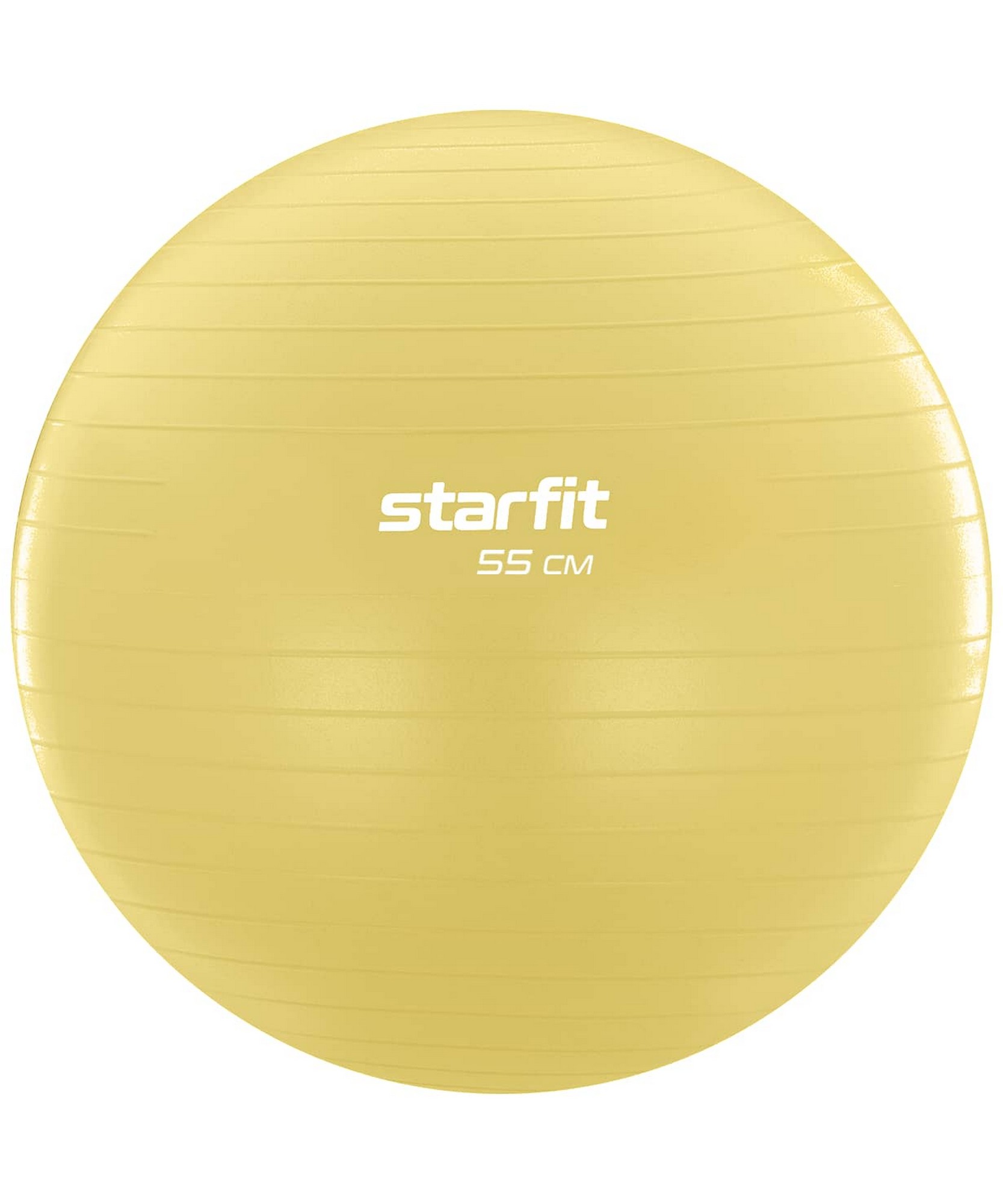 Купить Фитбол d55см Star Fit GB-108 желтый пастель,