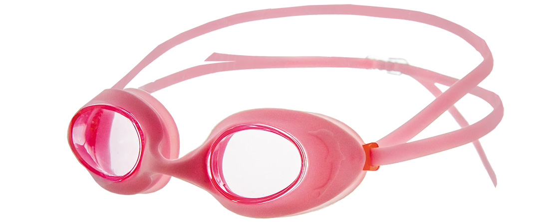 фото Очки для плавания atemi силикон розовый n7901 детский