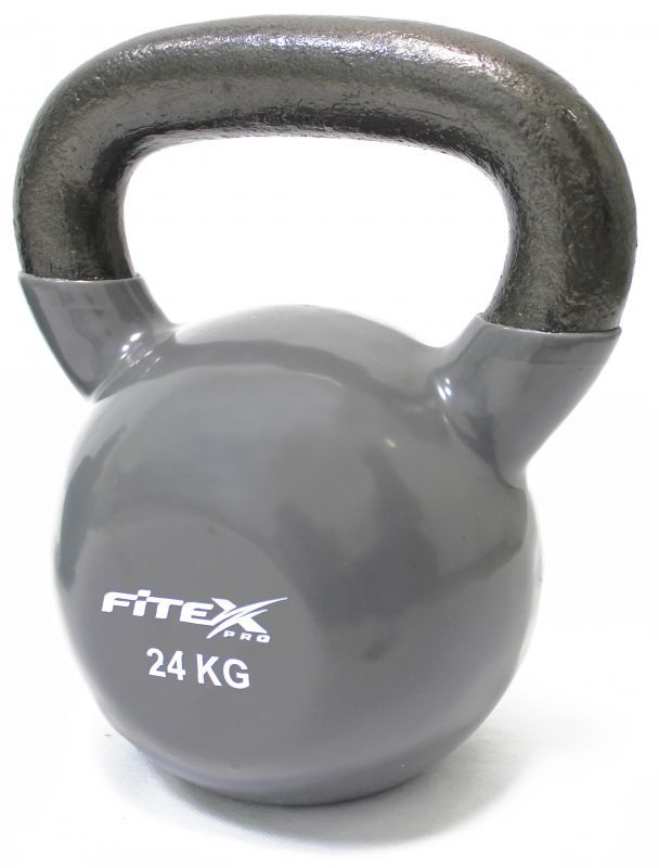 Гиря в виниловой оболочке 24 кг Fitex Pro FTX2201-24