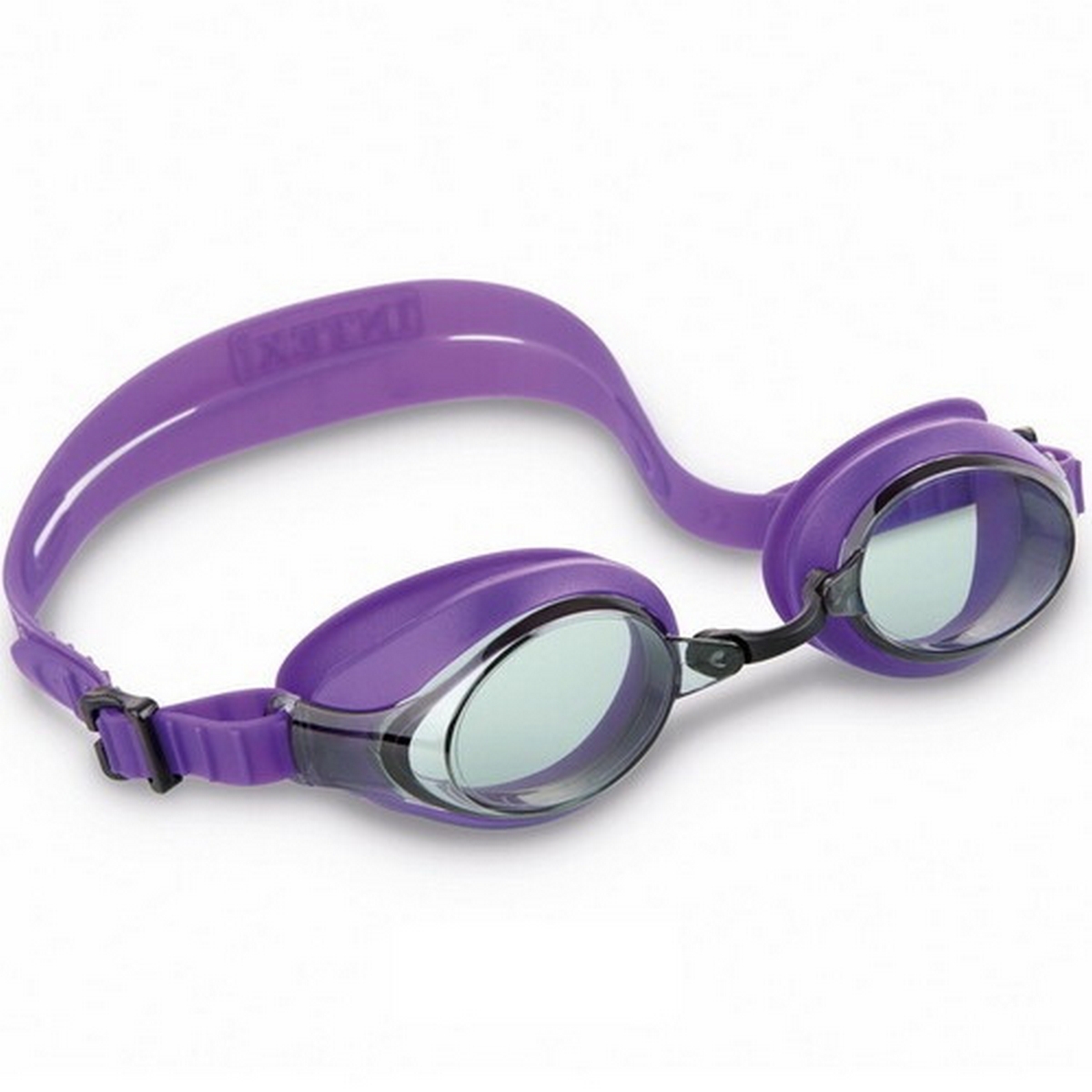 Очки для плавания от 8 лет Pro Racing 55691 фиолетовый 1200_1200
