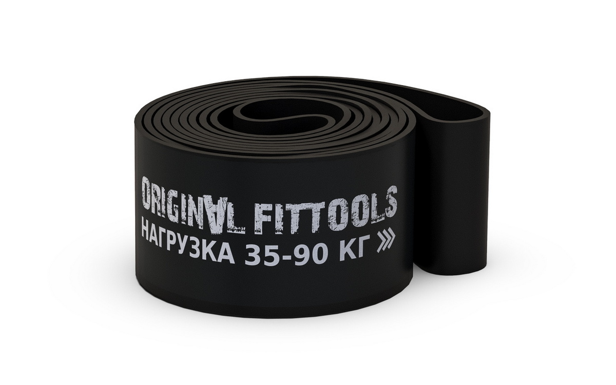 Эспандер ленточный (нагрузка 35 - 90 кг) Original Fit.Tools FT-EX-208-101