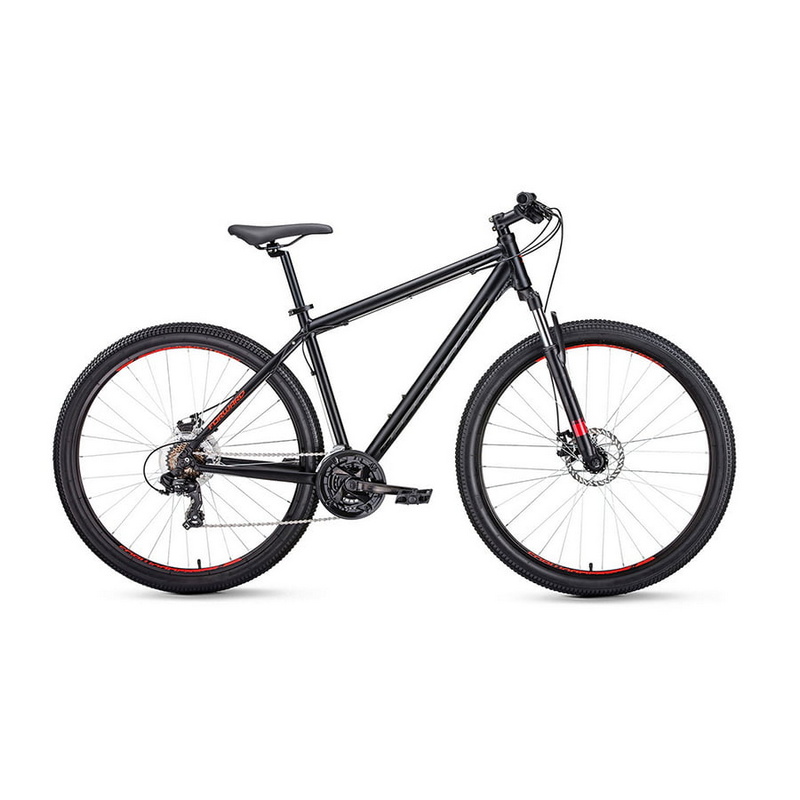 

Велосипед 27,5 quot; Forward Apache 27,5 2.0 disc AL Черный Матовый 19-20 г