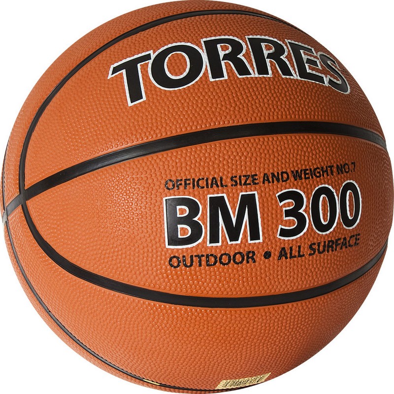 Купить Мяч баскетбольный Torres BM300 B02017 р.7,