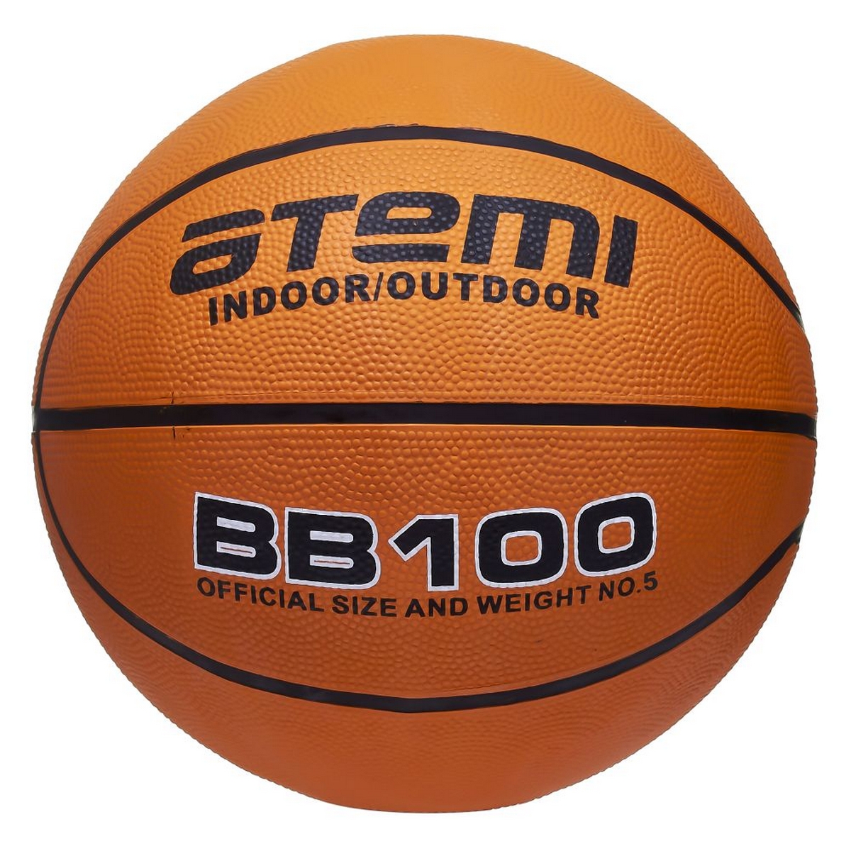 Мяч баскетбольный Atemi BB100N р.5, окруж 68-71 1200_1200