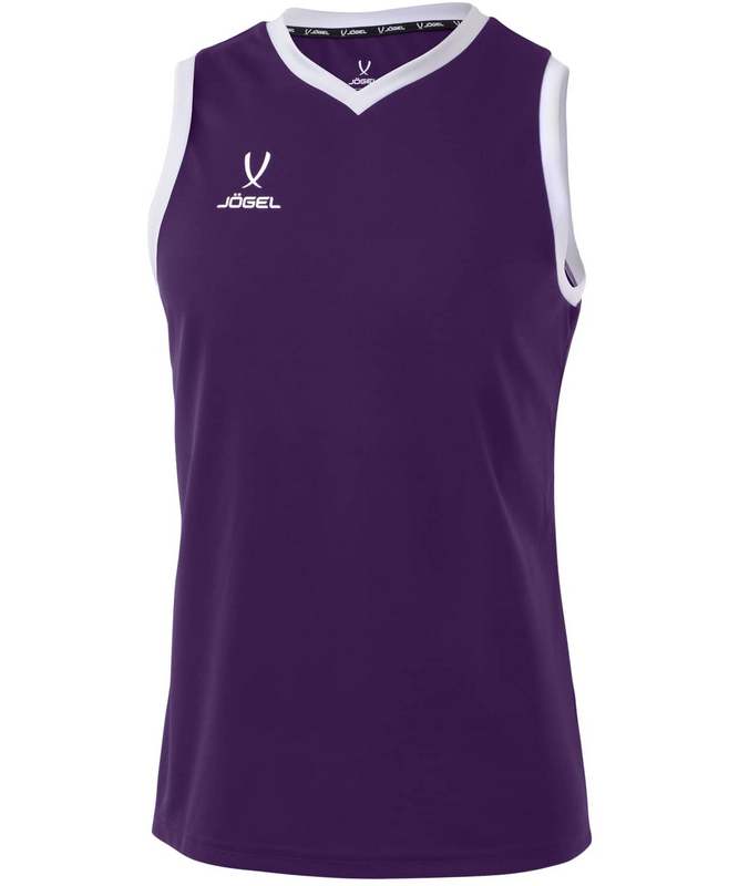 фото Майка баскетбольная j?gel camp basic, фиолетовый