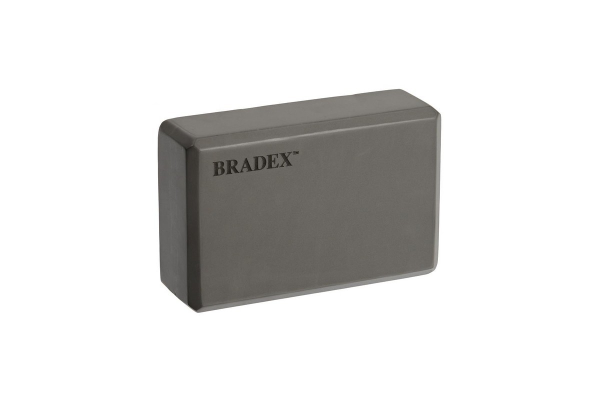 Блок для йоги Bradex SF 0407 серый