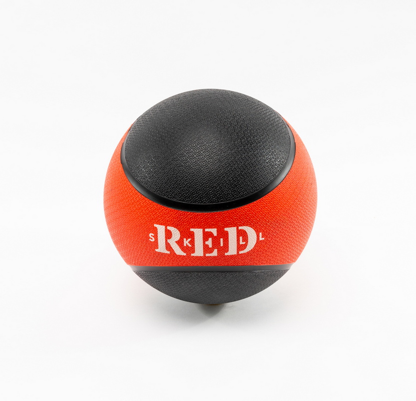 Купить Резиновый медицинский мяч RED Skill 6 кг,