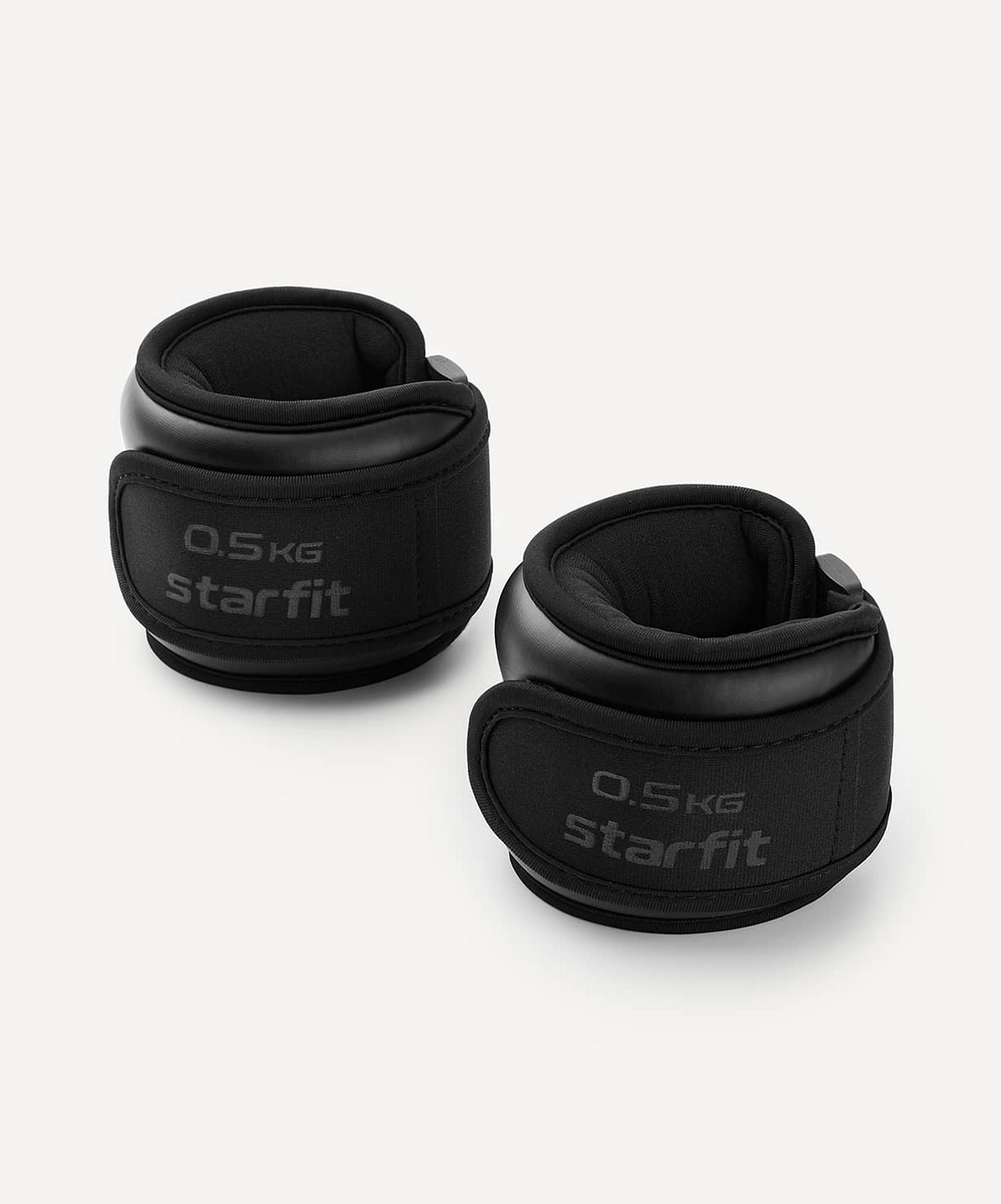 Утяжелители 0,5кг Star Fit WT-701 черный 1663_2000