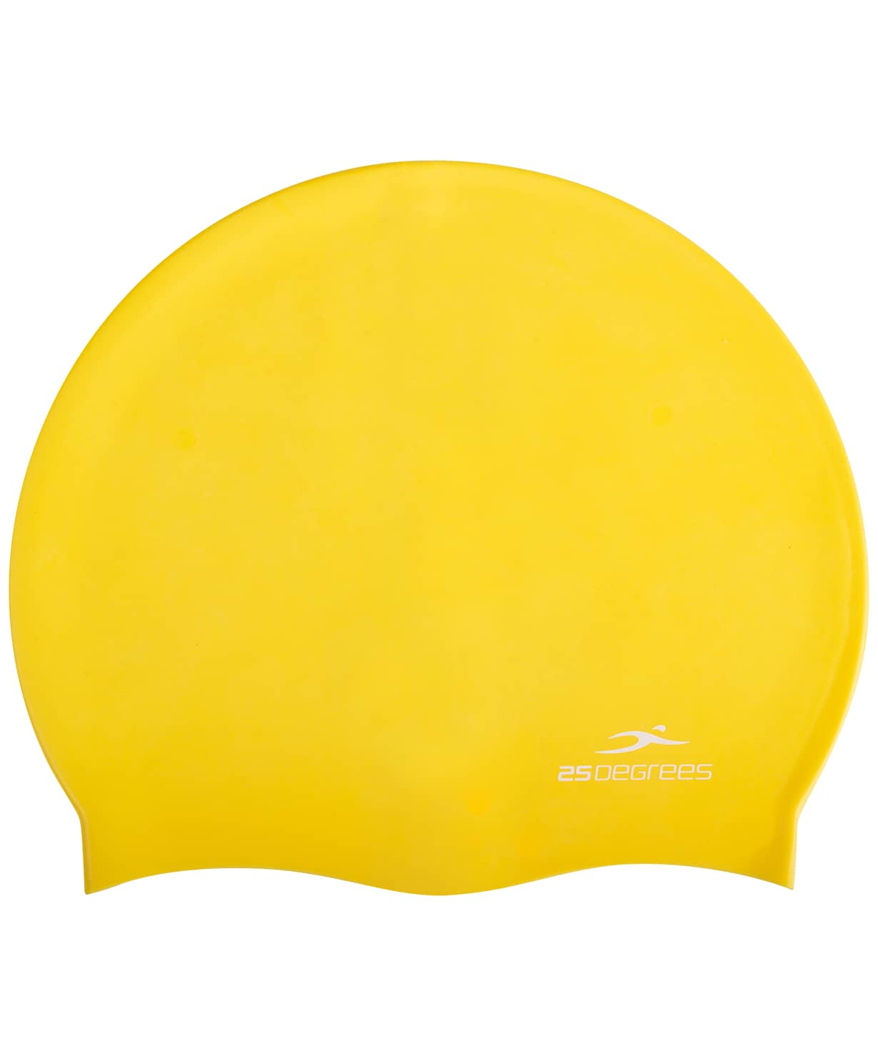 Шапочка для плавания 25DEGREES Nuance Yellow, силикон, подростковый 1230_1479