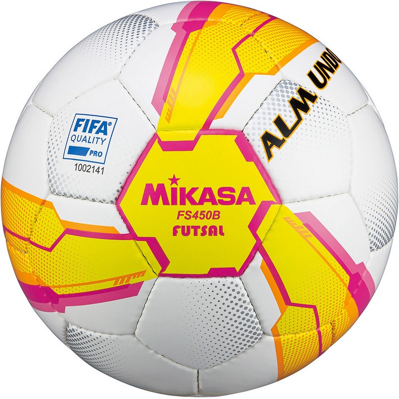 Мяч футзальный Mikasa FS450B-YP р.4,  - купить со скидкой