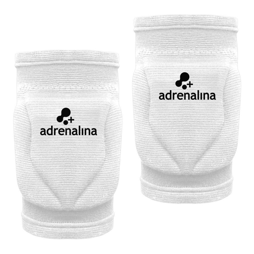 Наколенники волейбольные +Adrenalina MT10 4604-022, белые 1000_1000