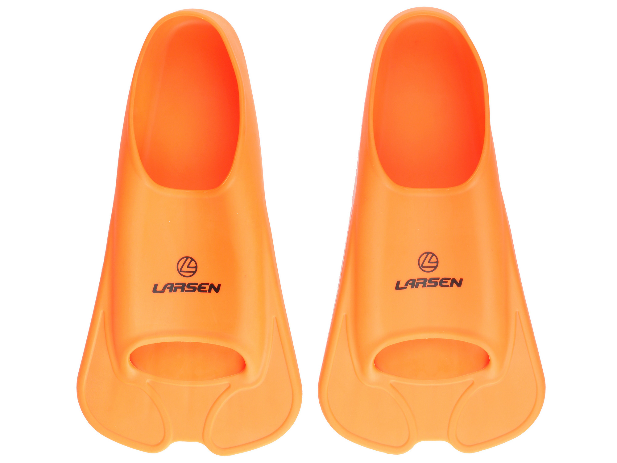 Ласты укороченные Larsen F627 оранжевый 2000_1500