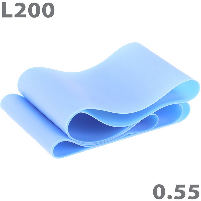 фото Эспандер тпе лента для аэробики 200х15х0,55 (синий) mtpr/l-200-55 nobrand