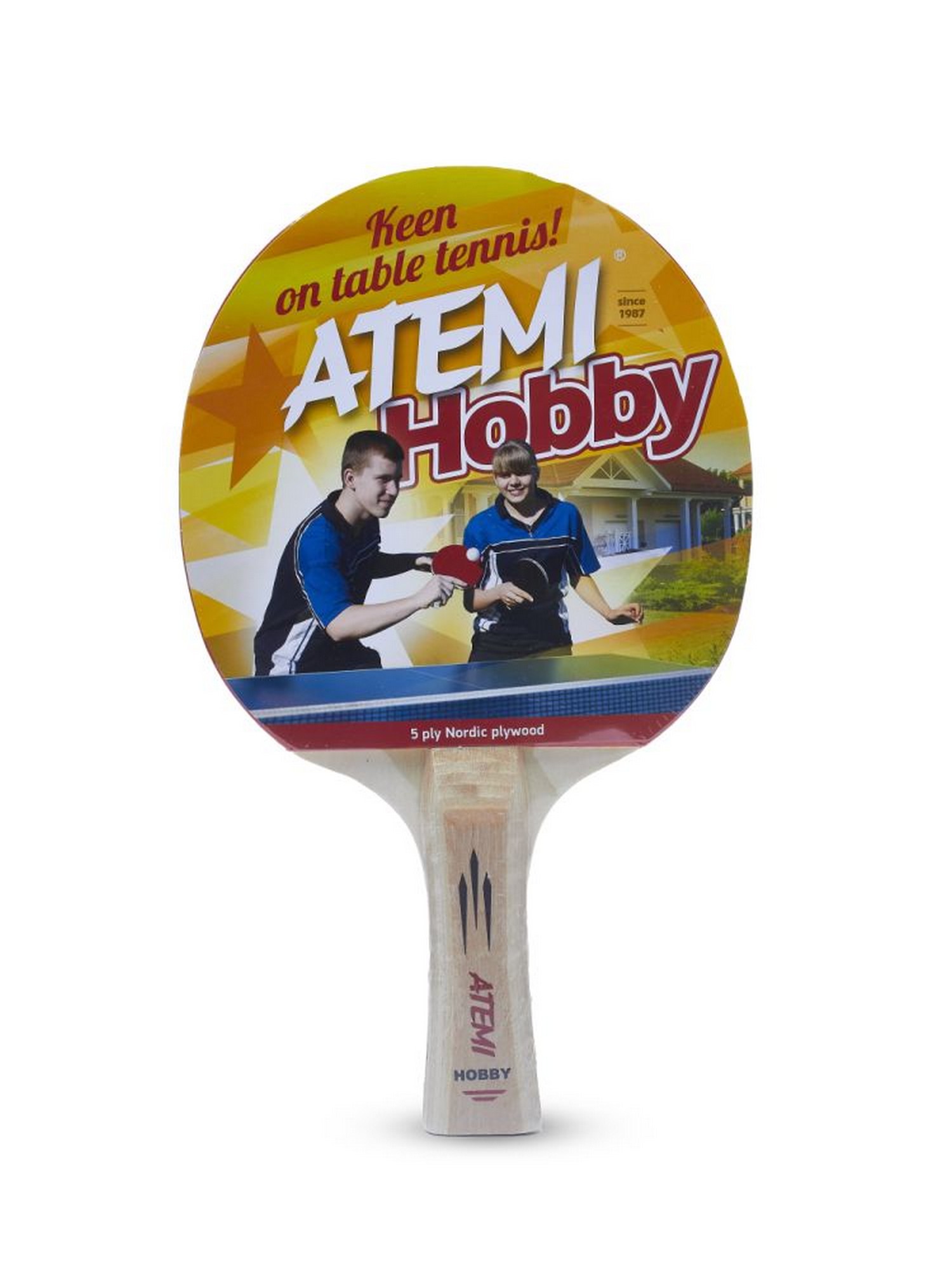 фото Ракетка для настольного тенниса atemi hobby