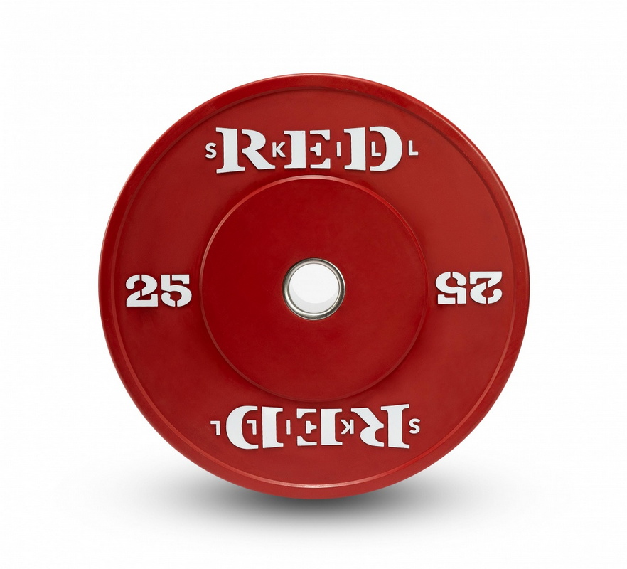 фото Диск бамперный red skill d50мм цветной 25 кг