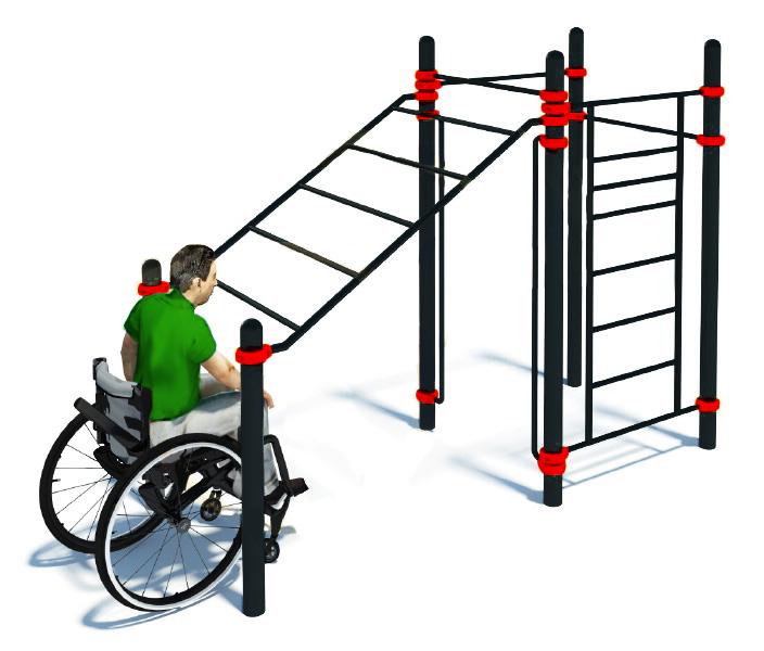 Купить Комплекс для инвалидов-колясочников Mini W-7.02 Hercules 5195,