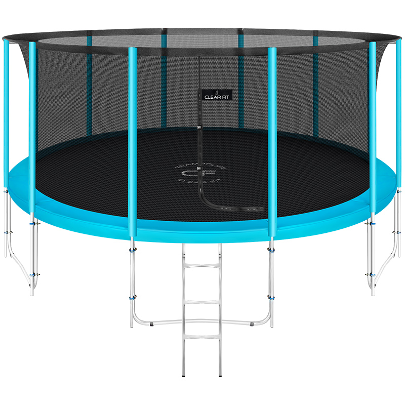 фото Батут clear fit elastiquehop 487 см 16ft