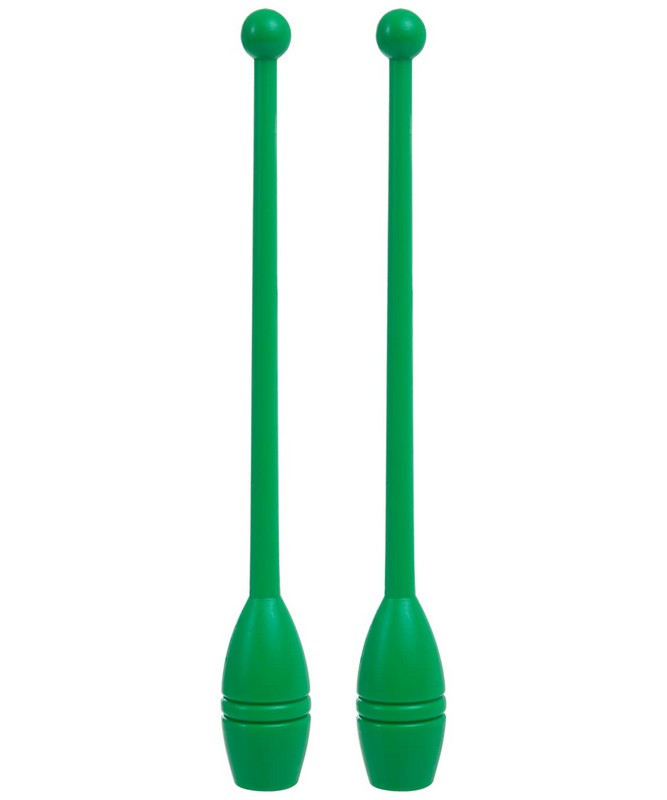 Булавы для художественной гимнастики Amely 35 см AC-01 зеленый