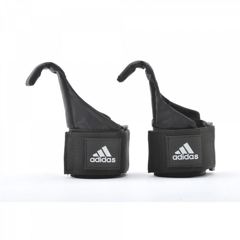 Ремень для тяги с крюком Adidas пара ADGB-12140