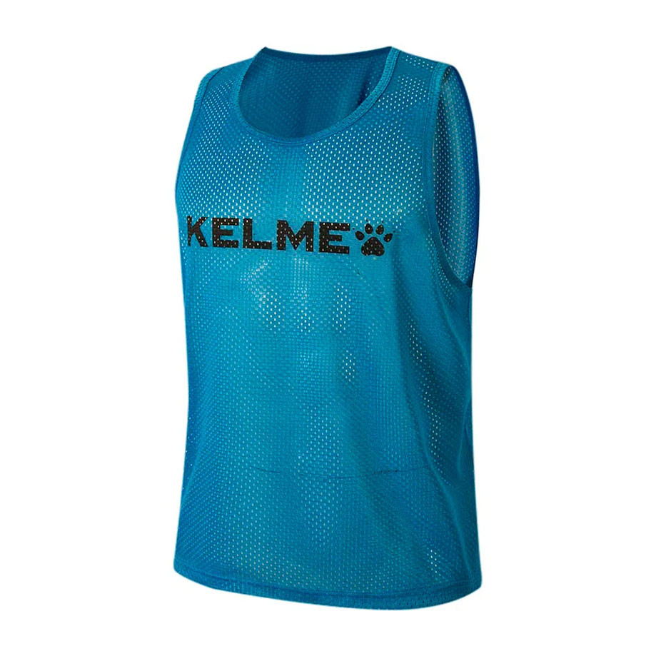 фото Манишка тренировочная детская kelme training kids 808051bx3001-409-140, р.140, полиэстер, синий