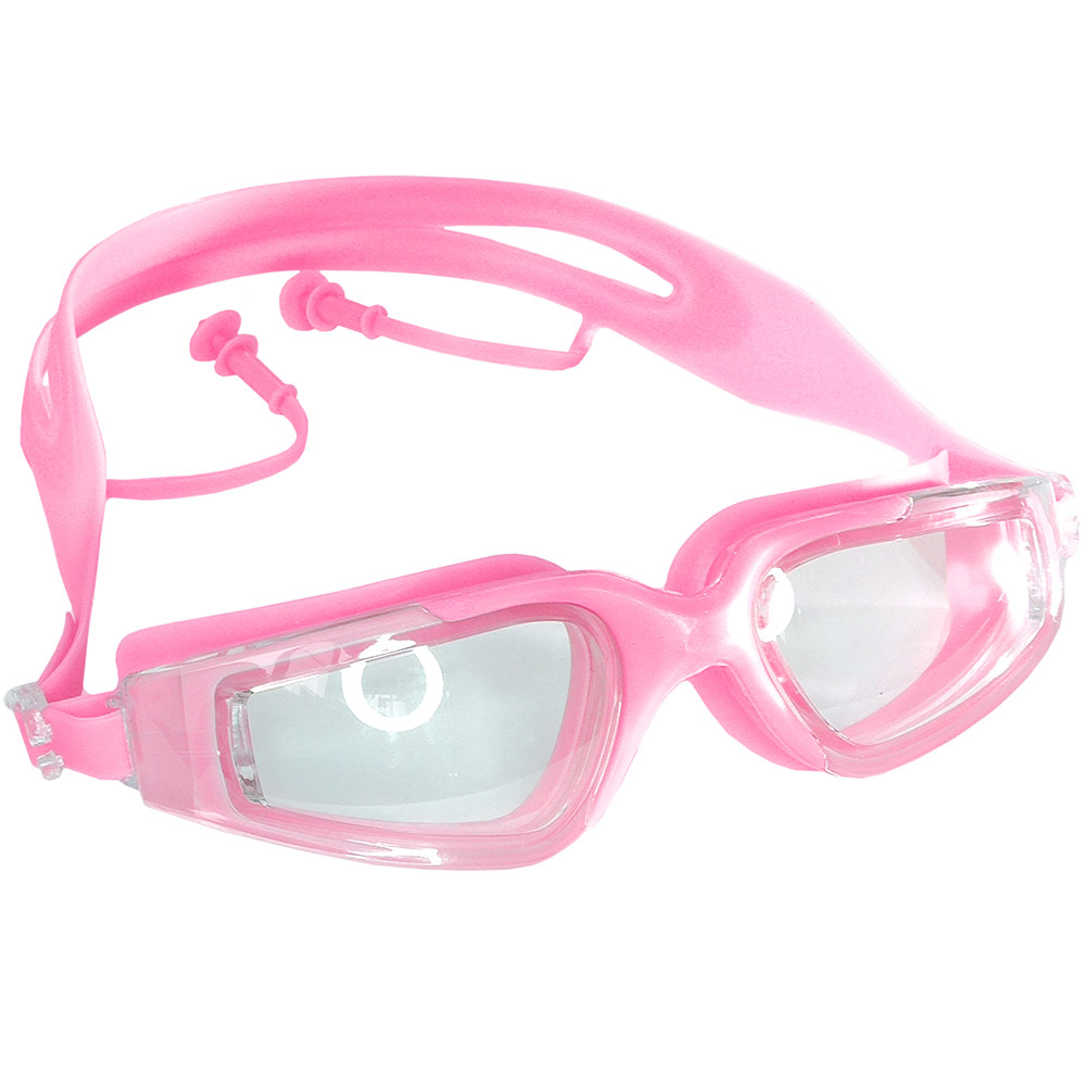 Купить Очки для плавания взрослые (розовые) Sportex E33148-3,