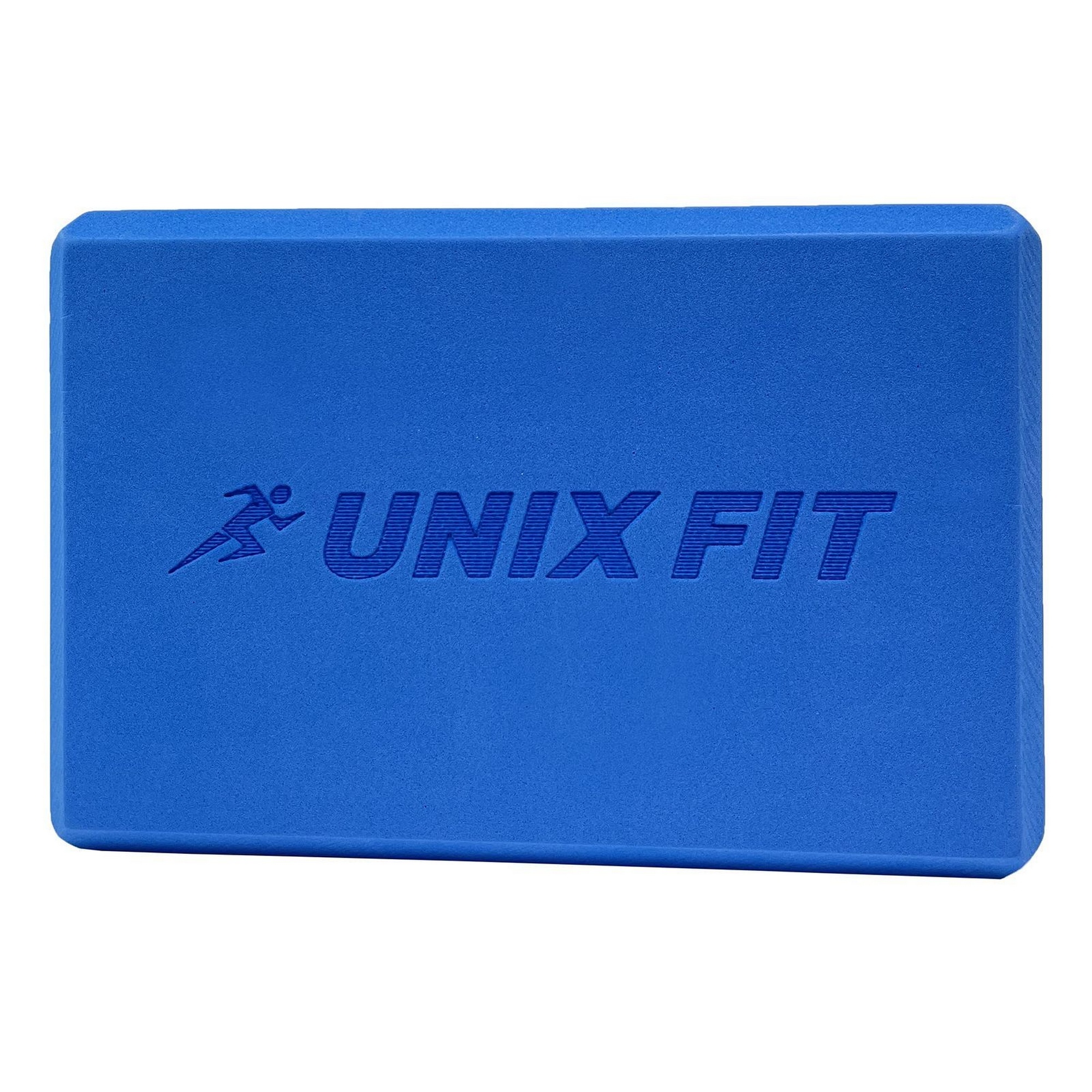 Блок для йоги и фитнеса 23х15х7см UnixFitt YBU200GBE голубой - фото 1