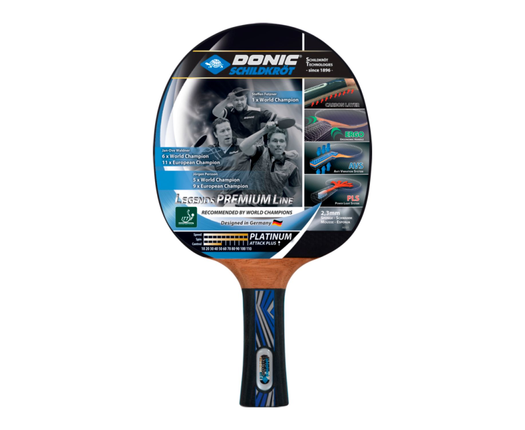 Ракетка Donic Legends PLATINUM 754432 1834_1500