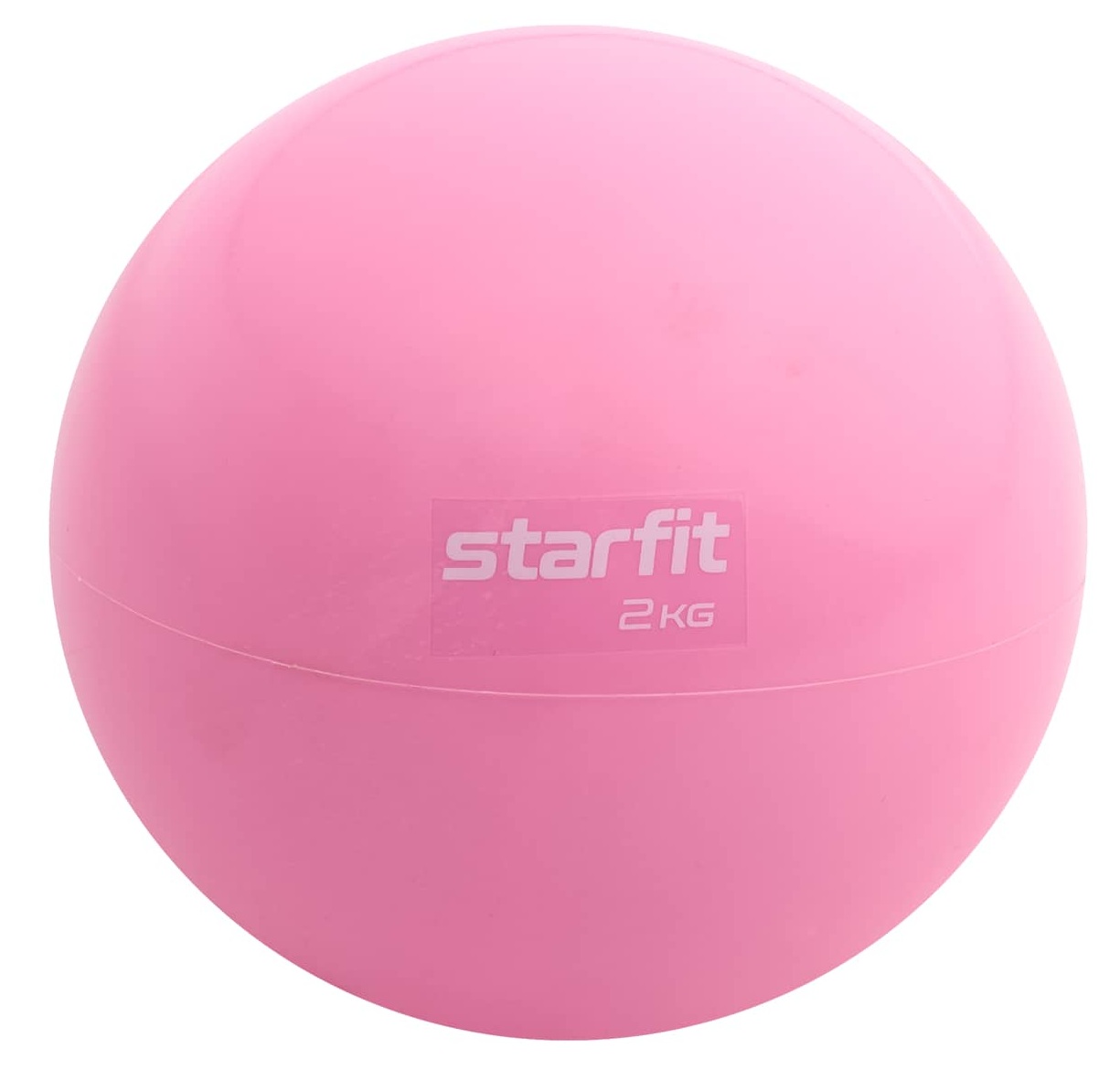 Купить Медбол 2 кг Star Fit GB-703 розовый пастель,
