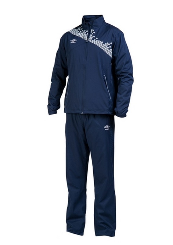 

Костюм спортивный Umbro Armada Lined Suit мужской 460115 (911) т.син/бел.