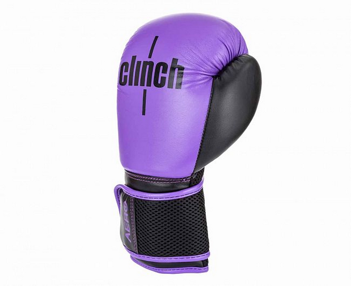 Перчатки боксерские Clinch Aero 2.0 C136 фиолетово-черный 1200_980