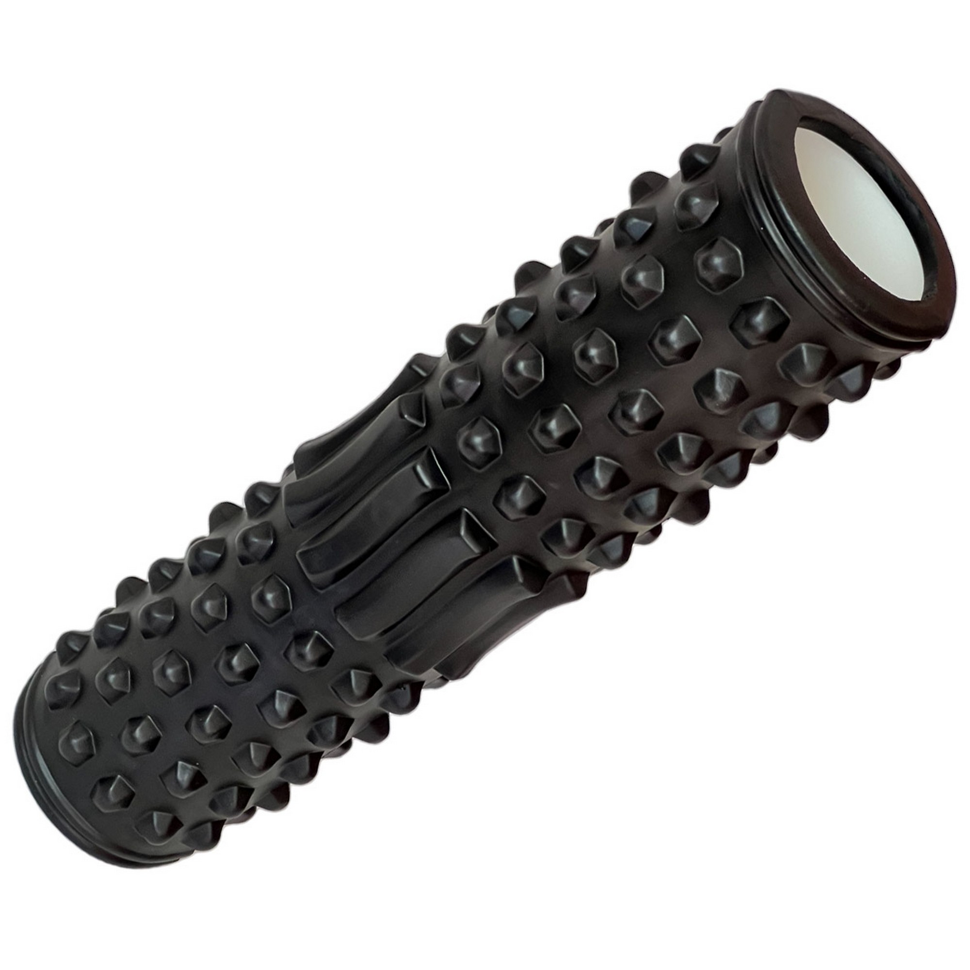 фото Ролик для йоги sportex 45х11см, эва\абс e40750 черный