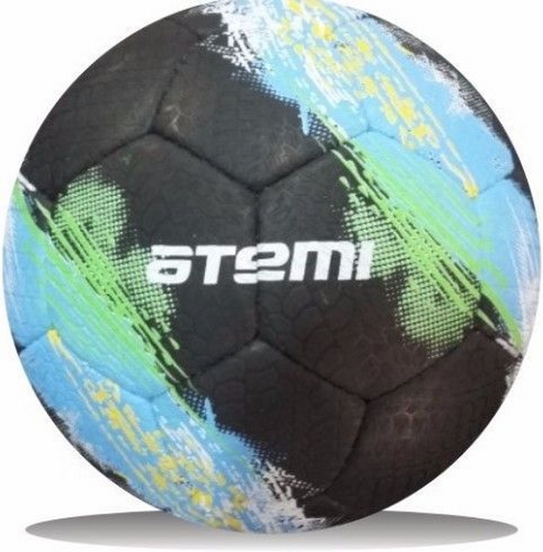 фото Мяч футбольный р.5 atemi galaxy, черный