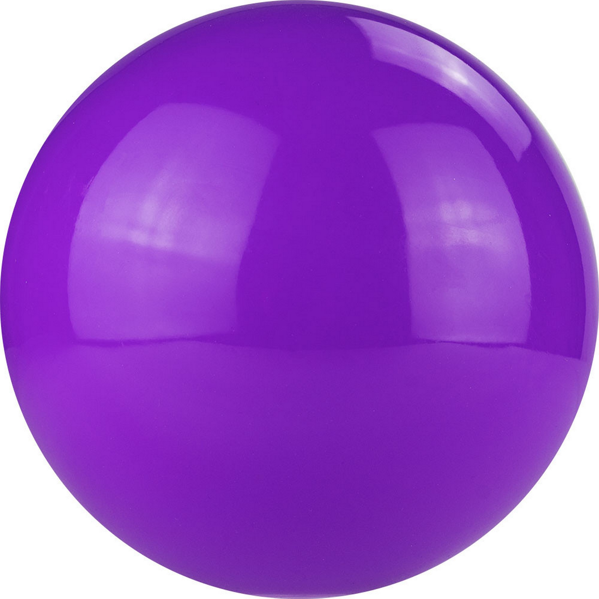 фото Мяч для художественной гимнастики однотонный d15 см torres пвх ag-15-12 лиловый