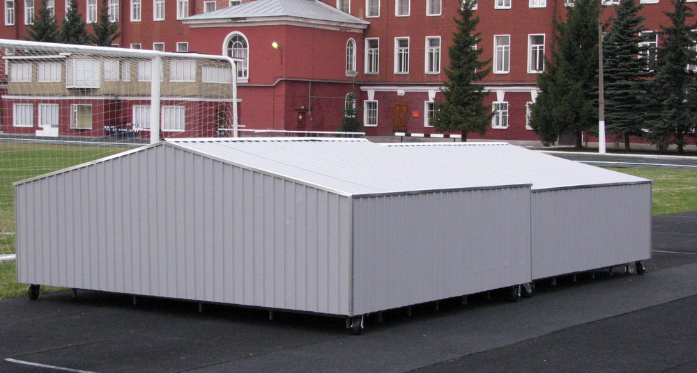 Гараж для зоны приземления 6х4х0,7 м Atline 1000_536