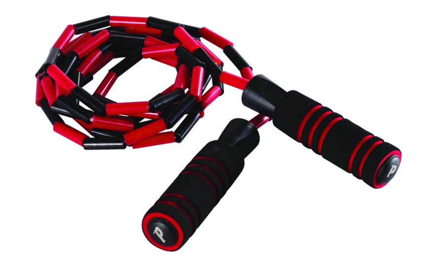 Скакалка скоростная в оплетке PRCTZ BEADED PLASTIC JUMP ROPE, 275 см PF2401