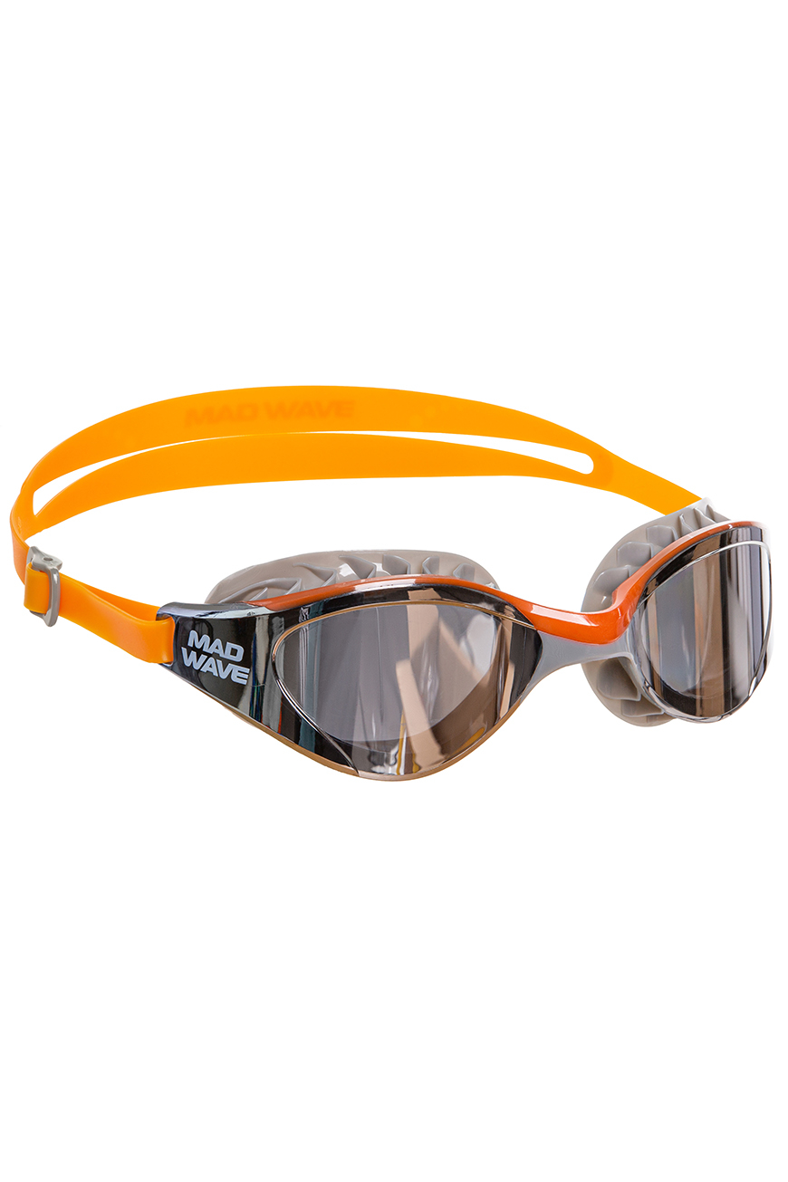 

Очки для плавания Mad Wave Hydro flex mirror M0424 15 0 07W оранжевый