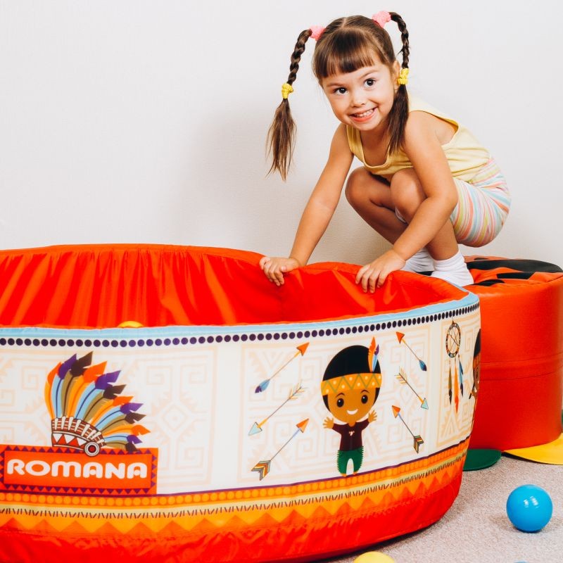 Сухой бассейн Romana Индейцы ДМФ-МК-02.52.02 800_800