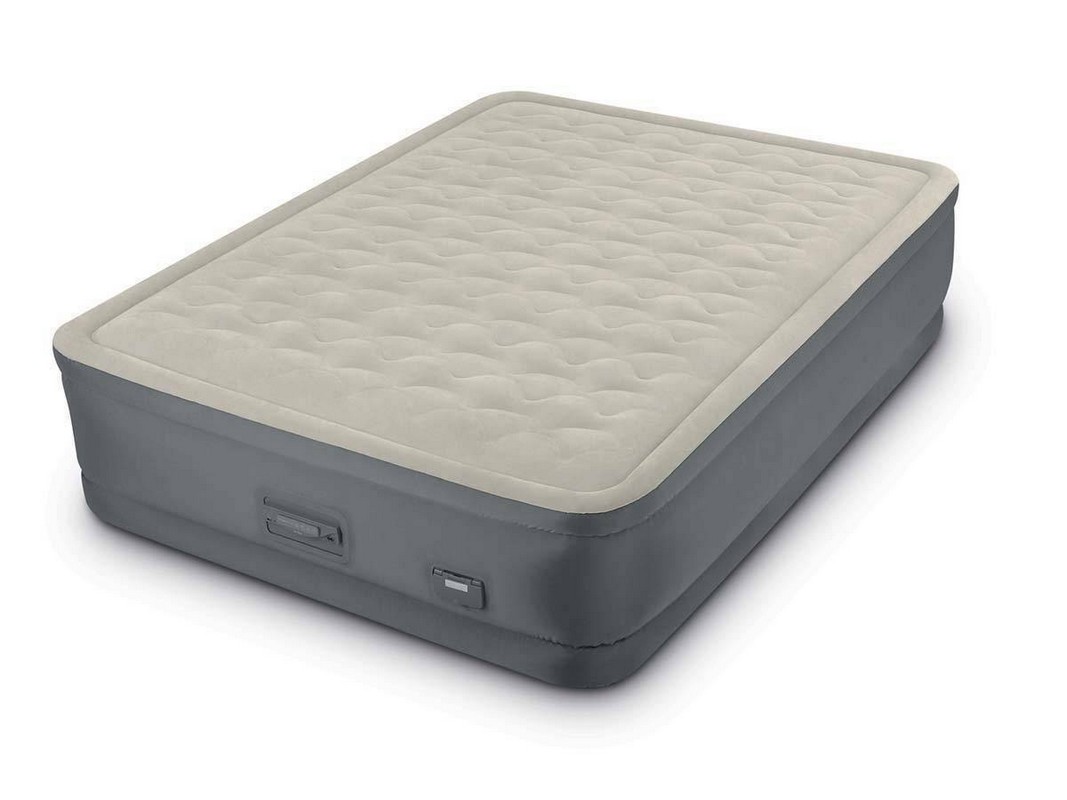 фото Надувная кровать intex queen premaire® ii elevated airbed with fiber-tech bip 203х152х46 64926