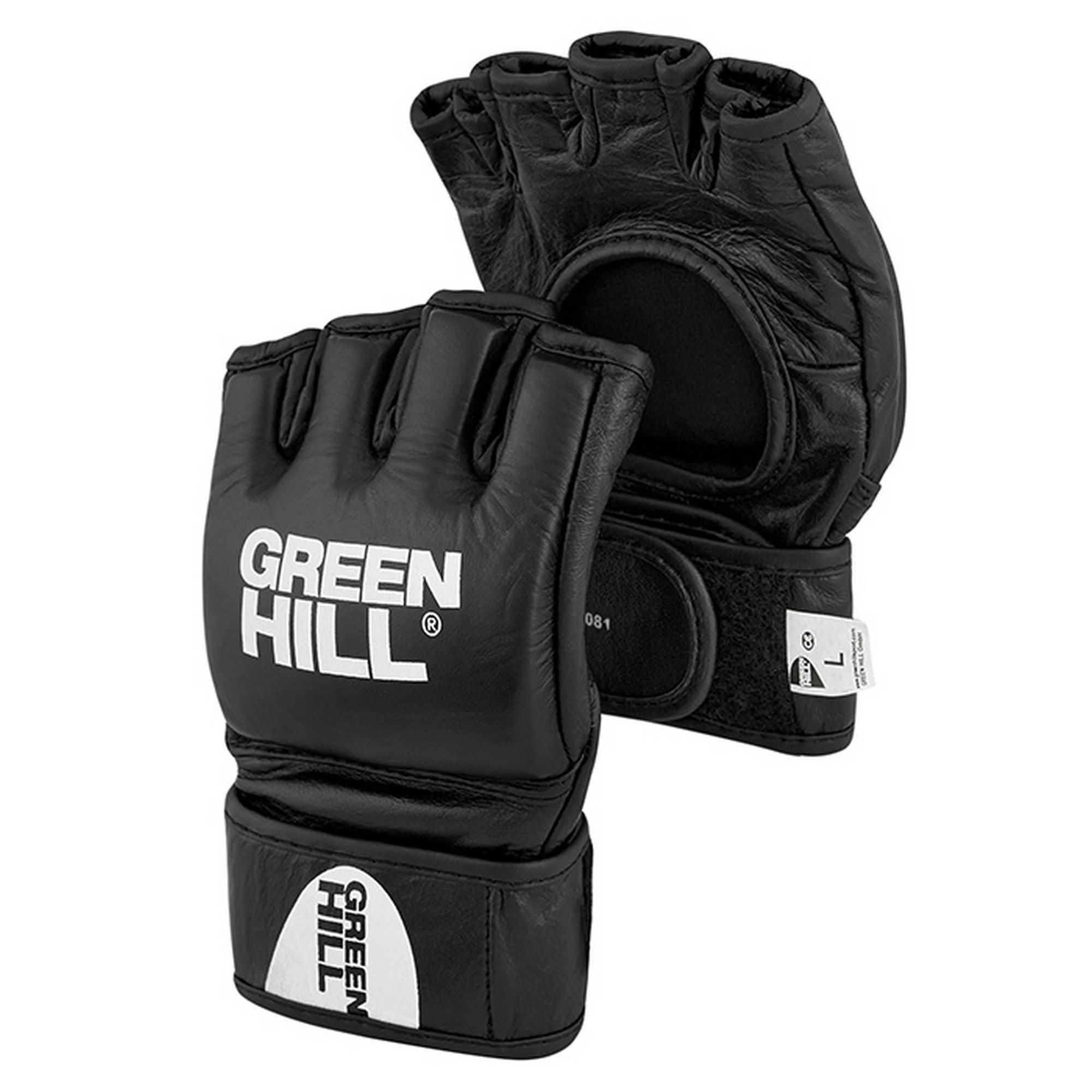 Перчатки MMA Green Hill MMA-G0081 черный 2000_2000