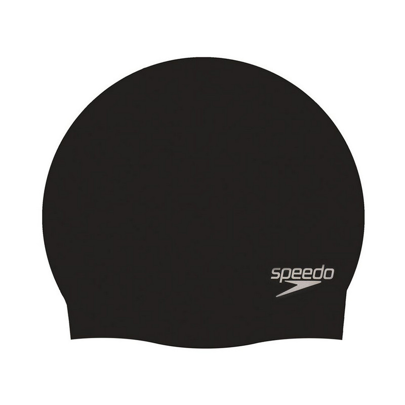 фото Шапочка для плавания speedo plain molded silicone cap 8-709849097, черный