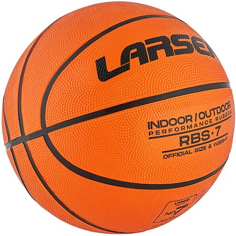 Мяч баскетбольный Larsen RBS-7 Rubber Performance p.7 - фото 1