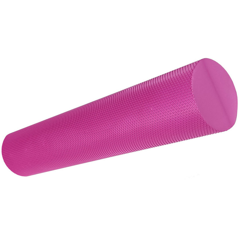 Купить Ролик для йоги Sportex полумягкий Профи 60x15cm (розовый) (ЭВА) B33085-4,