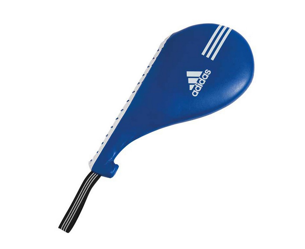 Купить Ракетка для тхэквондо одинарная Adidas Maya Single Target Mitt синяя adiTST03,