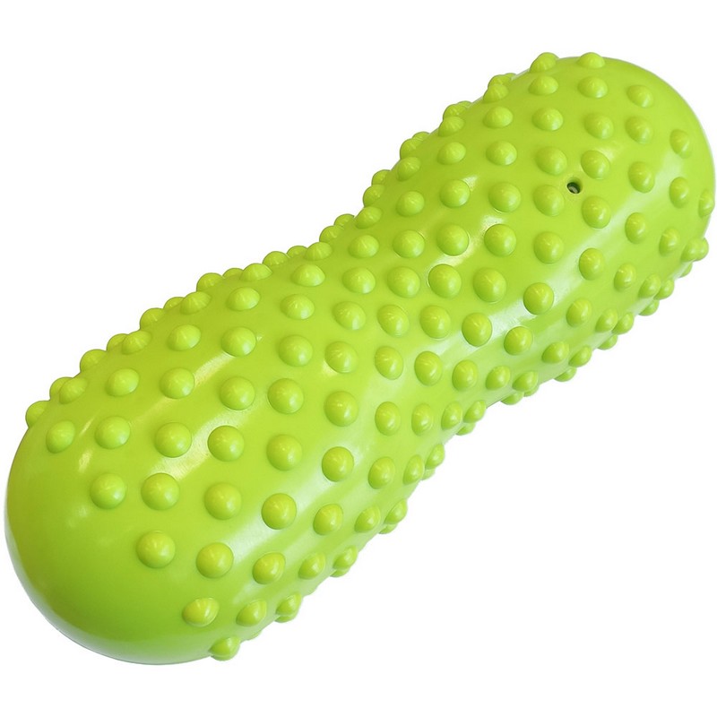 Купить Кинезио Sportex Массажер двойной мячик с шипами -жесткий MSG200 зеленый B31912,